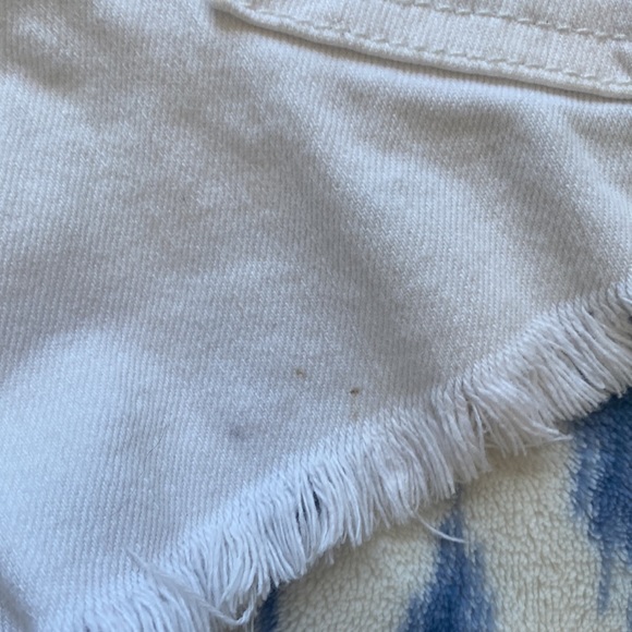 Billabong Buttoned Up Denim Shorts White - Picture 8 of 8